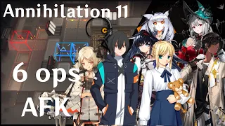 [Arknights] Annihilation 11 - South Prison ; 6 ops AFK