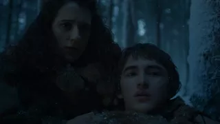 GoT 6x06 Uncle Benjen reveals himself to Bran