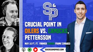 Frank Corrado on the Canucks vs. Oilers series, VAN generating more offence, Pettersson's presser