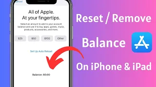 How to Remove Balance from Apple ID 2024 || Reset App store balance 2024 || iOS 17 || iOS 16 ||