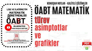 ASİMPTOTLAR VE GRAFİKLER / ÖABT MATEMATİK