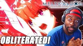 This DRIPLESS Game Looks INSANE! | Watching MELTY BLOOD TYPE LUMINA Videos For The FIRST TIME
