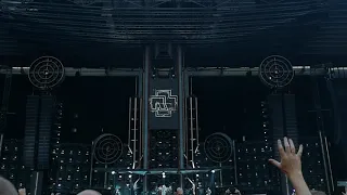 Rammstein live Kopenhagen Telia Parken Stadion Du hast Pyrotechnik 2019