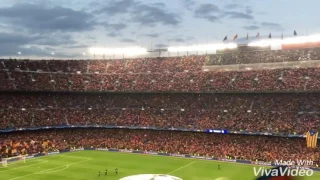 Camp Nou Atmoshphere against Juventus "More than a Club"