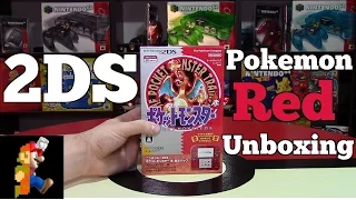 Pokémon Red 2DS Unboxing from Samurai Buyer | Nintendo Collecting