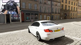 BMW M5 F10 - Forza Horizon 4 | Thrustmaster T300RS gameplay