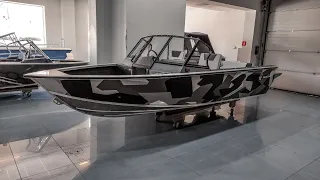 Новинка в нашем салоне: алюминиевый катер для рыбалки Realcraft 500