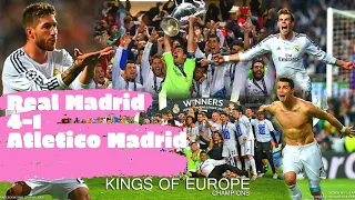 🏆 Real Madrid 4 - 1 Atletico Madrid ⚽ UCL 2013-2014 Final (Highlights)