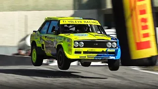 320HP Honda K24 Swapped Fiat 131 Proto Sound & Show by Paolo Diana at RallyLegend 2022!