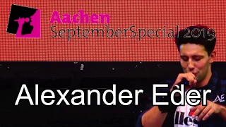 ALEXANDER EDER AUF DER MARKTBÜHNE BEIM SEPTEMBER SPECIAL 2019