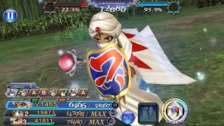 [DFFOO JP] 6 - Man Warrior Quest Area 3 SHINRYU | Minwu main DPS