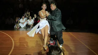 Mariano Chicho Frumboli & Juana Sepulveda at A Los Amigos Tango Festival, Rythymno Crete 2019 6