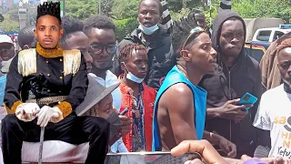 DRAMA AS ERIC OMONDI GETS ARR£STED LIKE A DOG BY POLICE