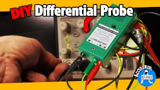 DIY Active Differential Probe for the oscilloscope | Do-it-yourself electronics