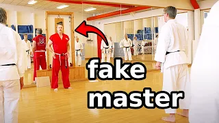 When A Fake Master Inspects A Real Dojo