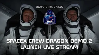 Scrubbed Launch of SpaceX Crew Dragon Demo 2 with NASA Astronauts