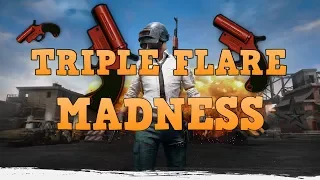 NEW PUBG GUN! 3x Flare Gun at ONCE