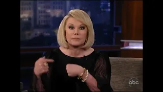 Joan Rivers on Jimmy Kimmel (1/24/11)
