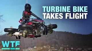 Lazareth's transforming flying motorcycle can hover | What the Future