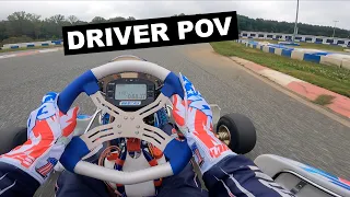 KARTING DRIVER POV Practice GoPro Motorplex