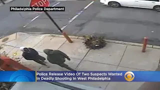 WATCH: Police Release Video Of 2 Suspects Wanted In Deadly Shooting In West Philadelphia