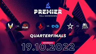 BLAST Premier Fall Showdown: Vitality vs TYLOO, Astralis vs Eternal Fire, Complexity vs Sharks