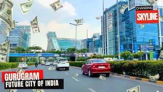 Gurugram Amazing Transformation: Gurgaon Skyline is Changing Forever DLF Cyber City to Ambience Mall