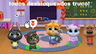 truco para desbloquear todos los personajes en tom amigos  sin hacer nada🐯