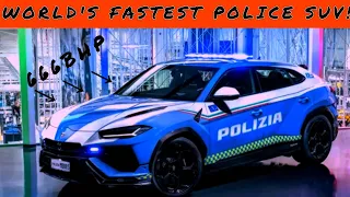 LAMBORGHINI URUS POLICE SUV!!!!