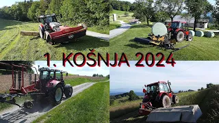 PRVA KOŠNJA 2024-Steyr, Lindner, Zetor