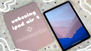 Распаковка IPad Air 4 и аксессуаров💕