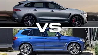 2019 Jaguar F-Pace SVR vs 2018 BMW X3 M40i