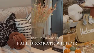 New Fall Decorate with Me| Home Decor Haul, Trader Joe’s, Autumn Vibes, Cozy Feels, & More