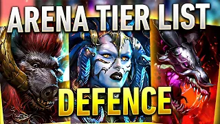 2023 Arena Defence Tier List for RAID Shadow Legends