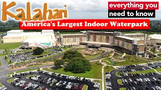 The 4 Day EXPERIENCE @ Kalahari Resort Texas 🐘 | America's Largest Indoor Waterpark | Round Rock, TX