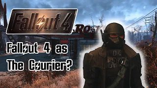 Can you beat fallout 4 as The Courier (10k special)