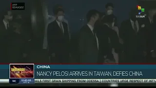 U.S. House Speaker Nancy Pelosi lands in Taiwan despite warnings from China