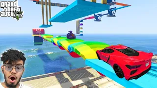96.555% People Cannot Complete This IMPOSSIBLE Parkour Race in GTA 5!