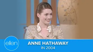 Ellen was Anne Hathaway’s Inspiration for ‘The Princess Diaries’