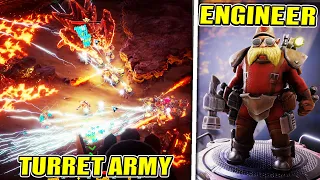 This Turret Army Is Way Too Overpowered in Deep Rock Galactic Survivor