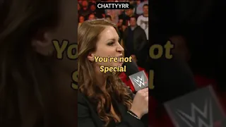 When Stephanie DISSED John Cena!