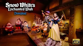 Snow White's Enchanted Wish On Ride Low Light 4K POV Disneyland 2024 01 31