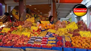 German Street Food Market in Düsseldorf, Summer 2022