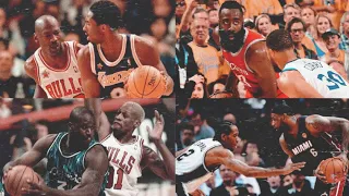 TOP 7 mejores MOMENTOS 1VS1 en la  HISTORIA de la NBA