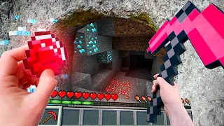 Si piso hierba Minecraft se vuelve más REALISTA...