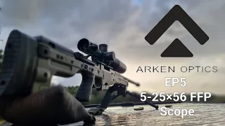 Arken Optics EP-5 5-25x56 FFP Scope.