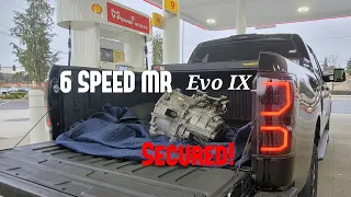 I FOUND An Evo 9 MR 6 SPEED Trans!!