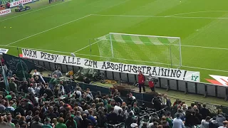 SV WERDER BREMEN 0:0 SC FREIBURG //SUPPORT//STIMMUNG//OSTKURVE