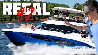 Walkthrough of the 2018 REGAL 42 FLY Charter Yacht