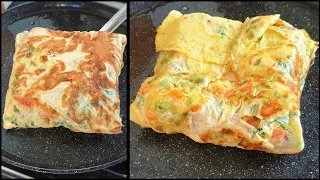 Cheesy Bread Omelette Sandwich Recipe ❤️ | Easy Breakfast Recipes | Egg Recipes | Unique Breakfast
